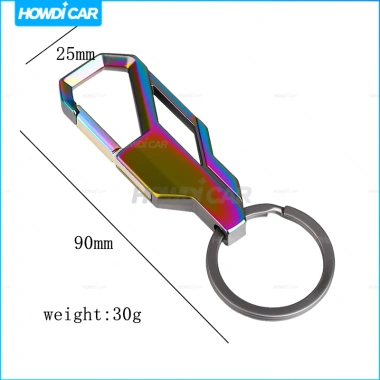 Móc khóa kim loại hợp kim cổ điển nhiều màu cho Tesla - Giá ưu đãi 54.346₫