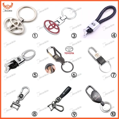 Móc Khóa Kim Loại Logo Toyota – Chắc Chắn, Thiết Kế Độc Đáo, Giá 33.924 VND