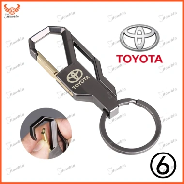 Móc Khóa Kim Loại Logo Toyota – Chắc Chắn, Thiết Kế Độc Đáo, Giá 33.924 VND