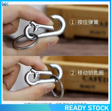 Móc khóa kim loại tiện dụng cho xe hơi xe máy bền bì an toàn giá 12.936 VND 3 Móc khóa kim loại tiện dụng cho xe hơi xe máy bền bì an toàn giá 12.936 VND 3