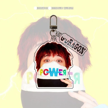 Móc Khóa Kpop Bigbang G‑Dragon POWER Acrylic Dễ Thương và Quà Tặng Độc Đáo
