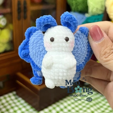 Móc khoá len Bướm đêm Luma the Faeling - Giá chỉ 55.000, phong cách trẻ trung 10 Móc khoá len Bướm đêm Luma the Faeling - Giá chỉ 55.000, phong cách trẻ trung 10