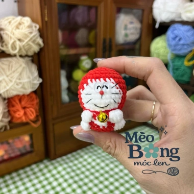 Móc khóa len Gummy Doraemon - Giá chỉ 35.000đ, giảm mạnh, chất liệu mềm mịn, thiết kế siêu dễ thương 6 Móc khóa len Gummy Doraemon - Giá chỉ 35.000đ, giảm mạnh, chất liệu mềm mịn, thiết kế siêu dễ thương 6