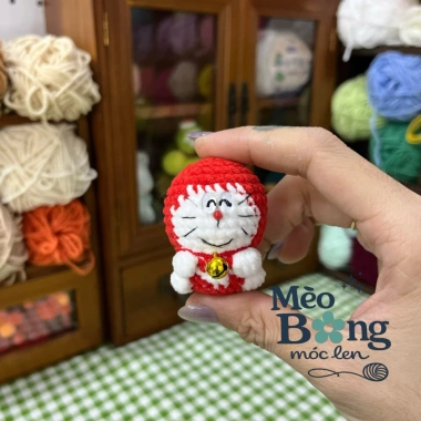 Móc khóa len Gummy Doraemon - Giá chỉ 35.000đ, giảm mạnh, chất liệu mềm mịn, thiết kế siêu dễ thương 9 Móc khóa len Gummy Doraemon - Giá chỉ 35.000đ, giảm mạnh, chất liệu mềm mịn, thiết kế siêu dễ thương 9