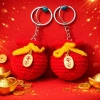 Móc khoá len handmade set quà Tết - Quà tặng gia đình, bạn bè giá rẻ kèm kẹo ngon 5