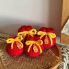 Móc khoá len handmade set quà Tết - Quà tặng gia đình, bạn bè giá rẻ kèm kẹo ngon 7