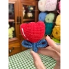 Móc khoá len hình hoa Tulip – Đẹp, nhẹ, giá 49.000đ, giảm từ 60.760đ, thời trang nữ