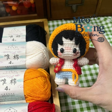 Móc khoá len Monkey D Luffy One Piece Đảo Hải Tặc - Ảnh thật, Giá giảm 20% chỉ 80.000₫ 2 Móc khoá len Monkey D Luffy One Piece Đảo Hải Tặc - Ảnh thật, Giá giảm 20% chỉ 80.000₫ 2
