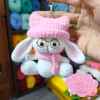 Móc khoá len Thỏ đeo kính, đội nón - Giá chỉ 65.000 VNĐ, giảm mạnh từ 81.900 6