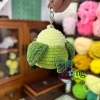 Móc khóa len Vẹt xanh tròn ú nu đáng yêu - Giá chỉ 45.000 đồng, khuyến mãi 6