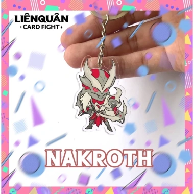 Móc khoá Liên Quân Nakroth - Đồ trang sức game, giá 14.500đ, giảm mạnh, chất liệu bền, thiết kế độc đáo 2 Móc khoá Liên Quân Nakroth - Đồ trang sức game, giá 14.500đ, giảm mạnh, chất liệu bền, thiết kế độc đáo 2