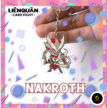 Móc khoá Liên Quân Nakroth - Đồ trang sức game, giá 14.500đ, giảm mạnh, chất liệu bền, thiết kế độc đáo