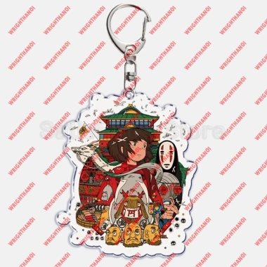 Móc khóa linh hồn & lâu đài bay pháp sư Howl - Giá 14.500đ, quà tặng độc đáo, phù hợp fan Howl