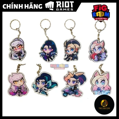 Móc khóa LMHT KDA - Keychain LoL K/DA Team, giá 18.400₫, thiết kế độc đáo