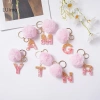 Móc khóa Luimo hồng pompom lông tơ 26 chữ cái, túi xách, quà tặng SBS 25.095₫ 2