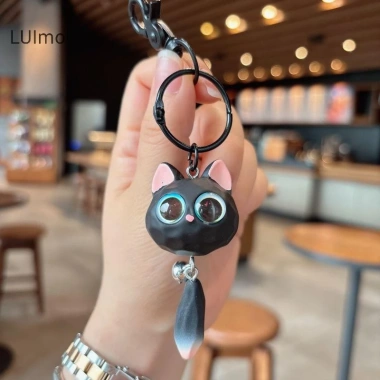 Móc khóa LUImo mắt to dễ thương, chất lượng cao 3D hoạt hình, chống mất mặt, dây chuyền sáng tạo - chỉ 31.790₫ 7