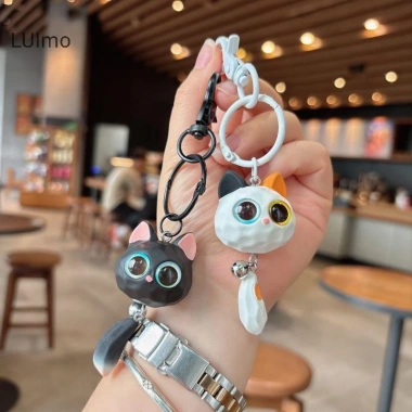 Móc khóa LUImo mắt to dễ thương, chất lượng cao 3D hoạt hình, chống mất mặt, dây chuyền sáng tạo - chỉ 31.790₫ 8