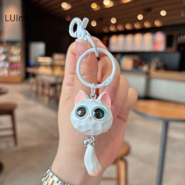 Móc khóa LUImo mắt to dễ thương, chất lượng cao 3D hoạt hình, chống mất mặt, dây chuyền sáng tạo - chỉ 31.790₫ 9