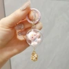 Móc khóa mèo 3 chiều SMILE - Chuông gió nhựa dễ thương, chuông hoạt hình, trang trí nhà cửa, 34.100 VND 7