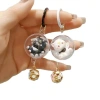 Móc khóa mèo 3 chiều SMILE - Chuông gió nhựa dễ thương, chuông hoạt hình, trang trí nhà cửa, 34.100 VND 8