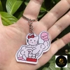 Móc khoá mèo Hello Kitty cơ bắp lực lưỡng đáng yêu dễ thương chỉ 17.500₫ 5