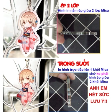 Móc Khóa Mica 2 Mặt Mahiru Anime Sắc Nét Phụ Kiện Manga 2D Tộc Shop 9 Móc Khóa Mica 2 Mặt Mahiru Anime Sắc Nét Phụ Kiện Manga 2D Tộc Shop 9