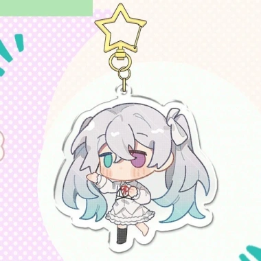 Móc khóa MIKU HATSUNE v1 mica anime chibi xinh xắn, quà tặng độc đáo 13.000₫ 4