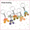 Móc khóa mini charm nhựa búp bê tóc bím cute: Giá chỉ 12.000đ, giảm từ 15.600đ 2