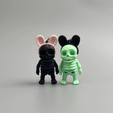 Móc Khoá Mô Hình Cá Tính Xương Kun Skeleton Tai Thỏ 3D FDM - Giá chỉ 97.200₫ 4 Móc Khoá Mô Hình Cá Tính Xương Kun Skeleton Tai Thỏ 3D FDM - Giá chỉ 97.200₫ 4