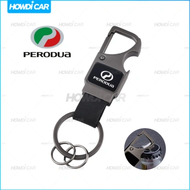 Móc khóa mở nắp chai da PU cao cấp cho Perodua - Giá ưu đãi 56.037 VND