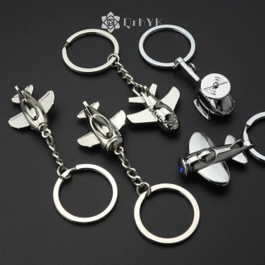 Móc Khóa Nam Túi Ô Tô Qrhyk KeyRing Mô Hình Máy Bay Chiến Đấu - Phong Cách Du Lịch, Thời Trang, Quà Tặng