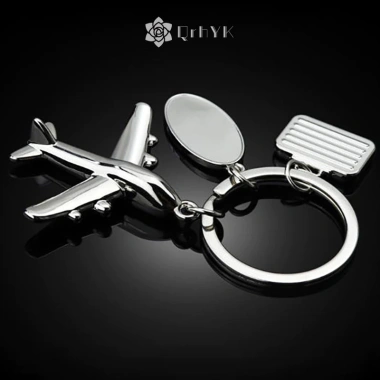 Móc Khóa Nam Túi Ô Tô Qrhyk KeyRing Mô Hình Máy Bay Chiến Đấu - Phong Cách Du Lịch, Thời Trang, Quà Tặng