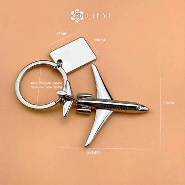 Móc Khóa Nam Túi Ô Tô Qrhyk KeyRing Mô Hình Máy Bay Chiến Đấu - Phong Cách Du Lịch, Thời Trang, Quà Tặng