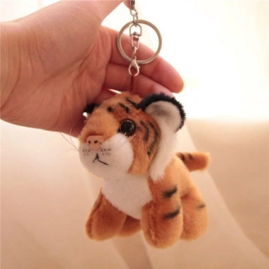 Móc khóa NAMSHEVA Tiger – Vòng chìa khóa hổ nhồi bông, ngộ nghĩnh, giá ưu đãi 72.820đ