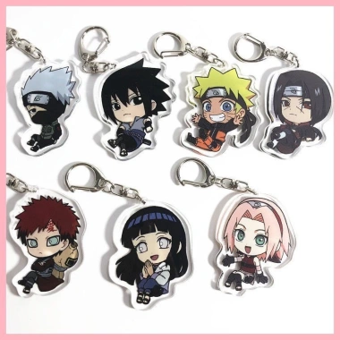 Móc Khóa Naruto Uzumaki, Sasuke, Sakura, Hinata, Kakashi - Giá chỉ 19.500₫