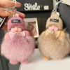 Móc Khóa Ngủ Bé Qrhyk Mềm Lông Tơ Sang Trọng, Búp Bê Nữ Cô Gái, Túi Mặt, Dây Chuyền, Ba Lô – Giá chỉ 27.500₫