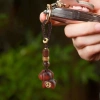 Móc khóa ngựa GOJO - Dây chuyền gỗ Mini Retro, Dây dệt trang trí, ưu đãi 70.620₫ 7