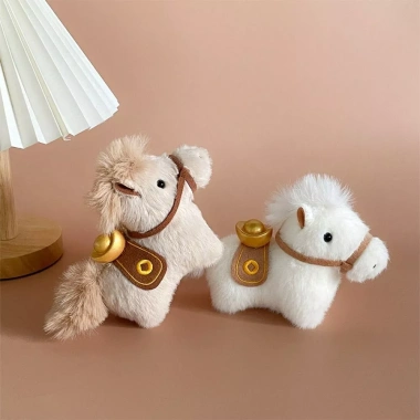 Móc Khóa Ngựa Nhồi Bông Yuanbao 12cm - Mềm Mại, Độ Bền Cao, Giá 62,150 VND 8 Móc Khóa Ngựa Nhồi Bông Yuanbao 12cm - Mềm Mại, Độ Bền Cao, Giá 62,150 VND 8