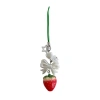 Móc khóa nơ resin dâu tây handmade - Charm điện thoại thời trang, phù hợp bữa tiệc, giảm còn 63.593₫ 6