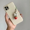 Móc khóa nơ resin dâu tây handmade - Charm điện thoại thời trang, phù hợp bữa tiệc, giảm còn 63.593₫ 9