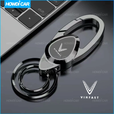 Móc khóa ô tô cổ điển thép không gỉ cho VinFast - Giá ưu đãi 49.674₫