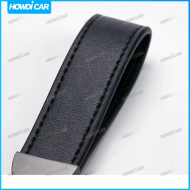 Móc khóa ô tô da lộn kim loại - Vòng chìa khóa sang trọng, giá chỉ 58.630₫