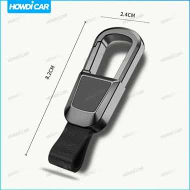 Móc khóa ô tô mới hợp kim sang trọng - Vòng chìa khóa da, giảm giá 18% chỉ 48,620₫
