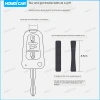 Móc khóa ô tô mới hợp kim sang trọng - Vòng chìa khóa da, giảm giá 18% chỉ 48,620₫ 7