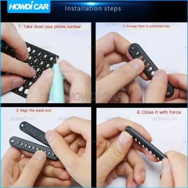 Móc khóa ô tô YADEA kiểu biển số thời trang, chống mất, giá ưu đãi 61,600₫ 5