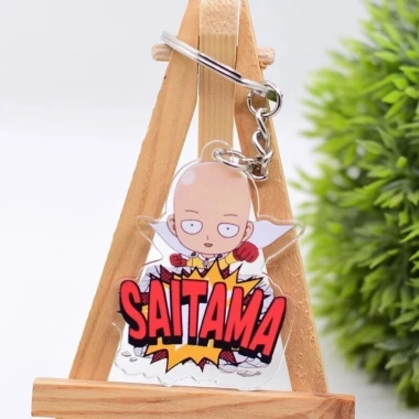 Móc khóa One Punch Man chibi Saitama Genos Tatsumaki Sonic Fubuki Garou - Trang trí túi xách, balo giá 14.500