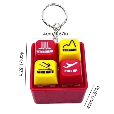 Móc khóa phi công ADAMESUO EGWS – Mô phỏng cảnh báo âm thanh 737, mặt dây chuyền di động, giảm giá 20% chỉ 49.390₫ 2 Móc khóa phi công ADAMESUO EGWS – Mô phỏng cảnh báo âm thanh 737, mặt dây chuyền di động, giảm giá 20% chỉ 49.390₫ 2