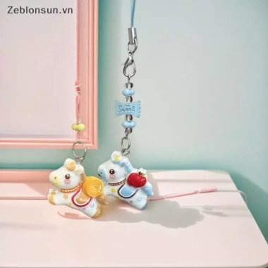 Móc khóa Pony 5 chiếc - Dây đeo điện thoại, mặt dây chuyền, quà tặng dễ thương 39.6k