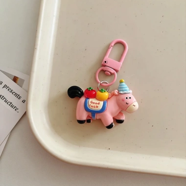 Móc khóa Pony may mắn năm con ngựa - Đồ trang trí quà tặng nhỏ, giá 70.323₫