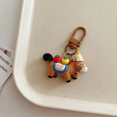 Móc khóa Pony may mắn năm con ngựa - Đồ trang trí quà tặng nhỏ, giá 70.323₫